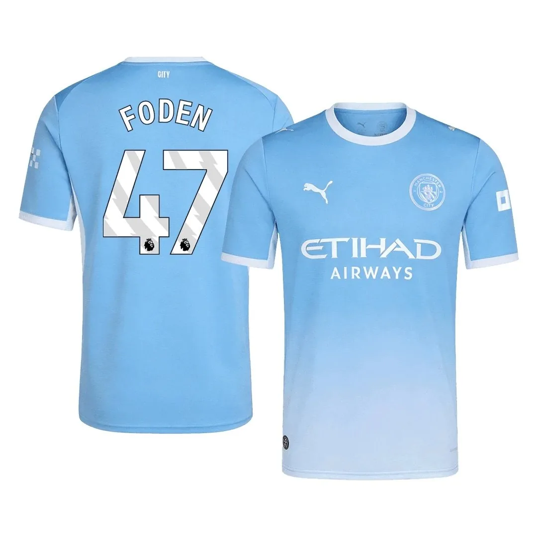 Manchester City 2026/27 Home Jersey – Foden #47