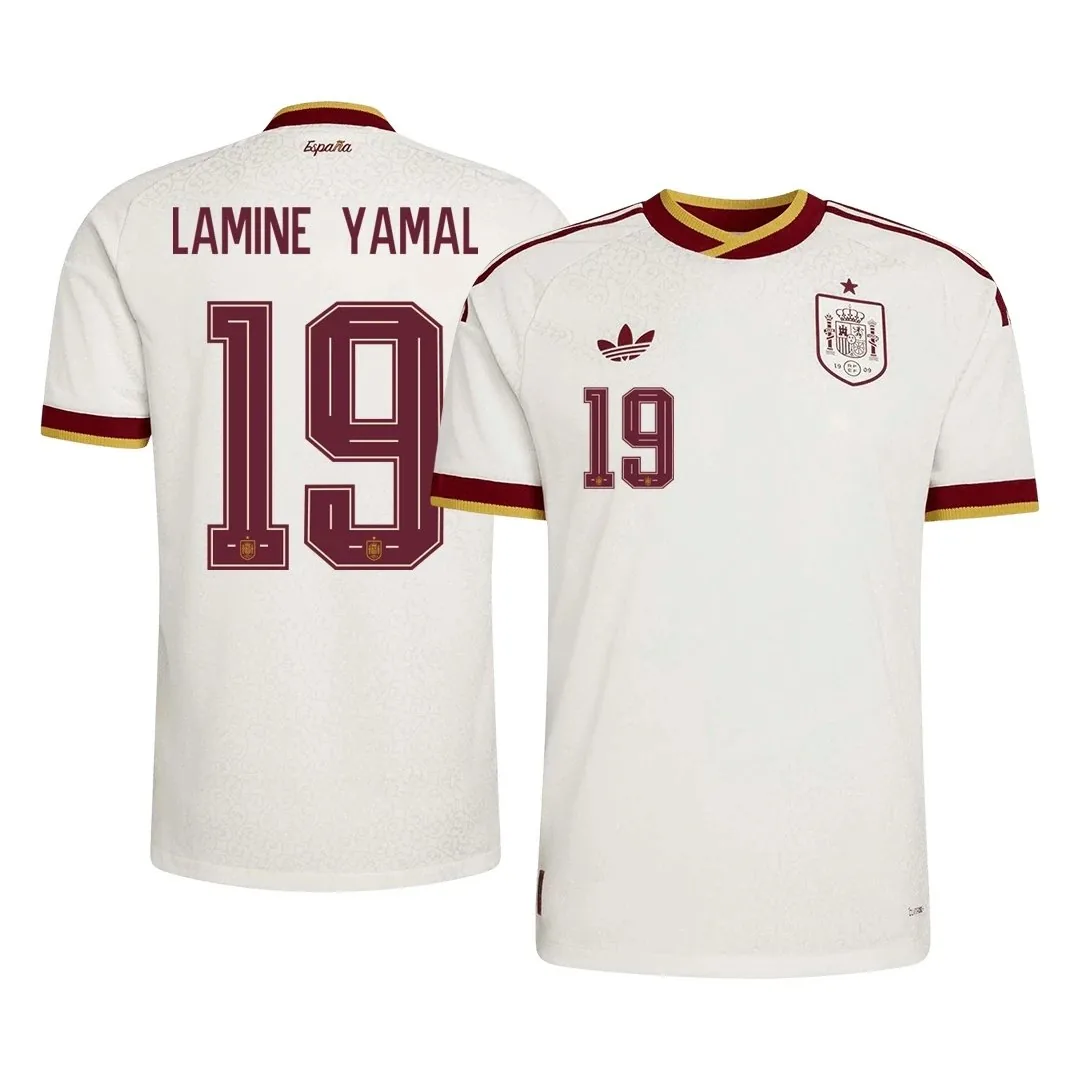 Spain 2026 Away Jersey – Lamine Yamal #19 (Player Version)