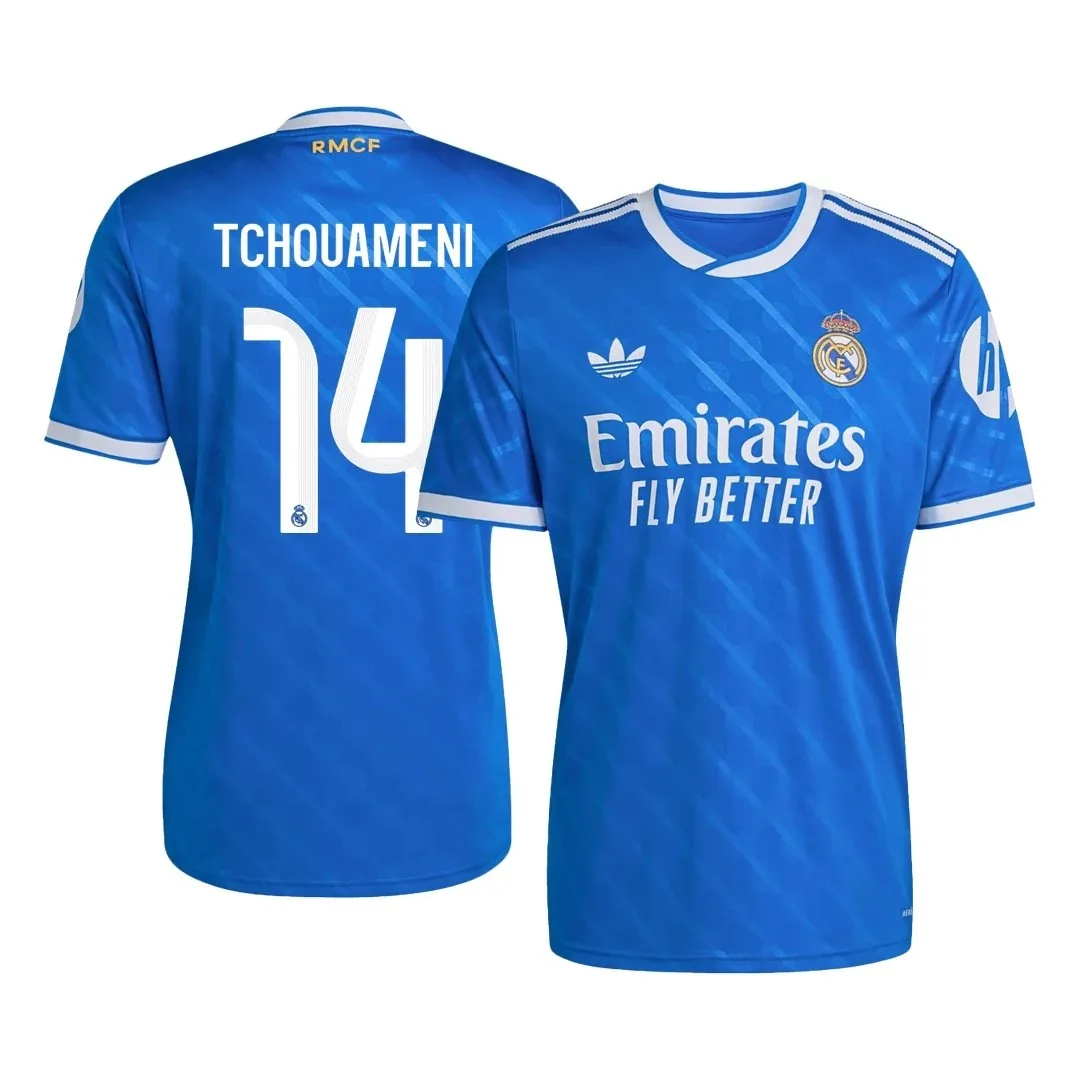 Real Madrid 2025/26 Third Away Jersey – Tchouameni #14