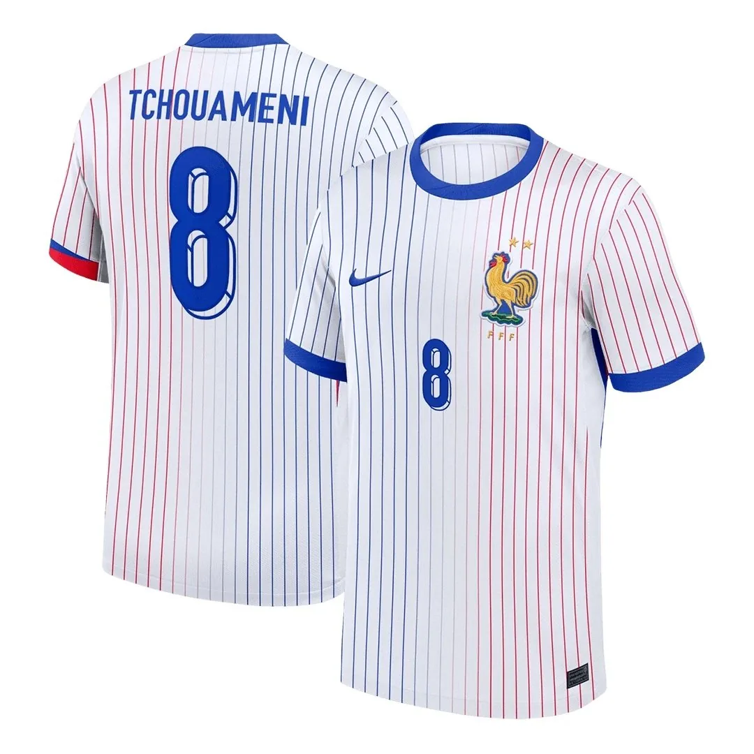 France 2024 Away Jersey – Tchouameni #8