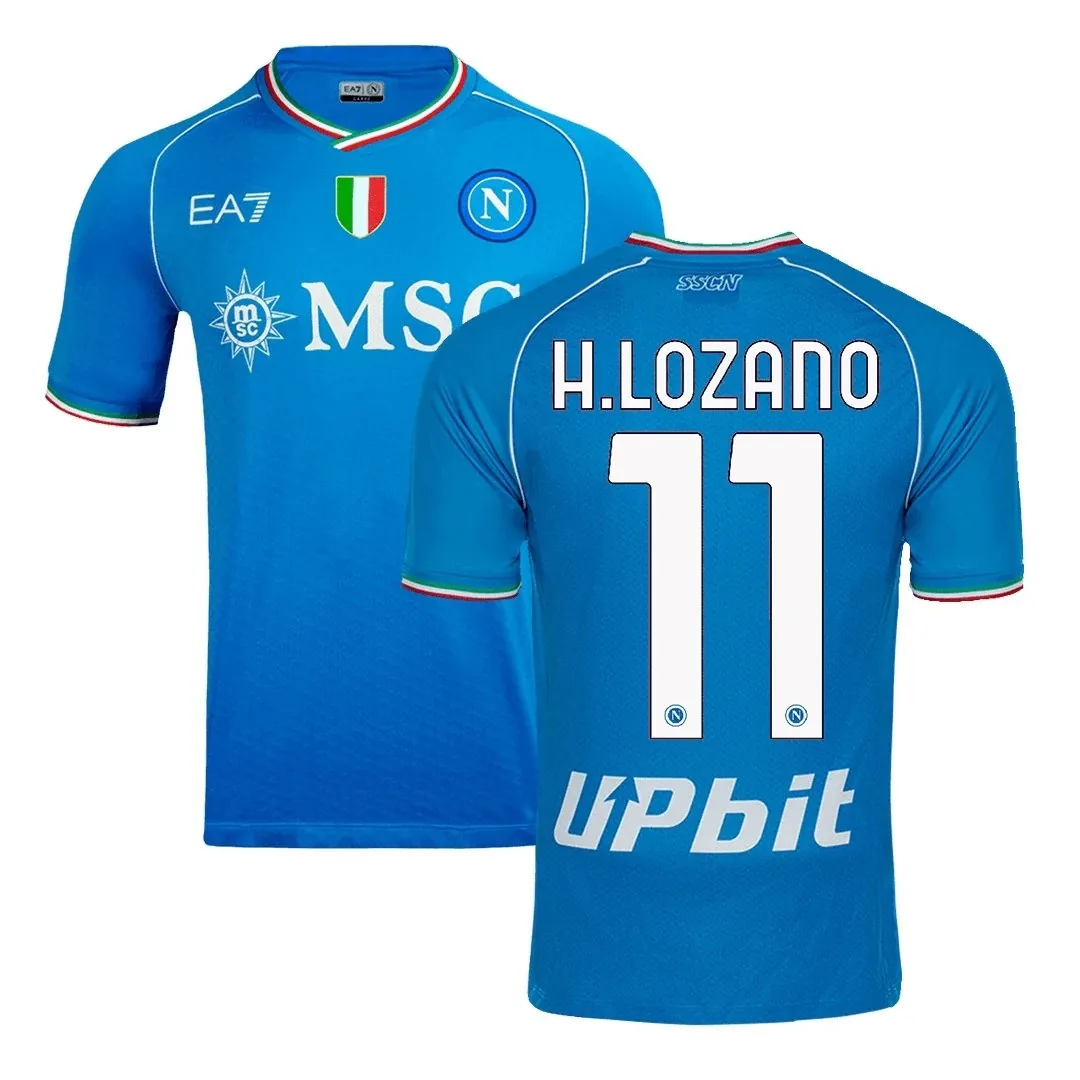 Napoli 2023/24 Home Jersey – Lozano #11 (Player Version, Authentic)