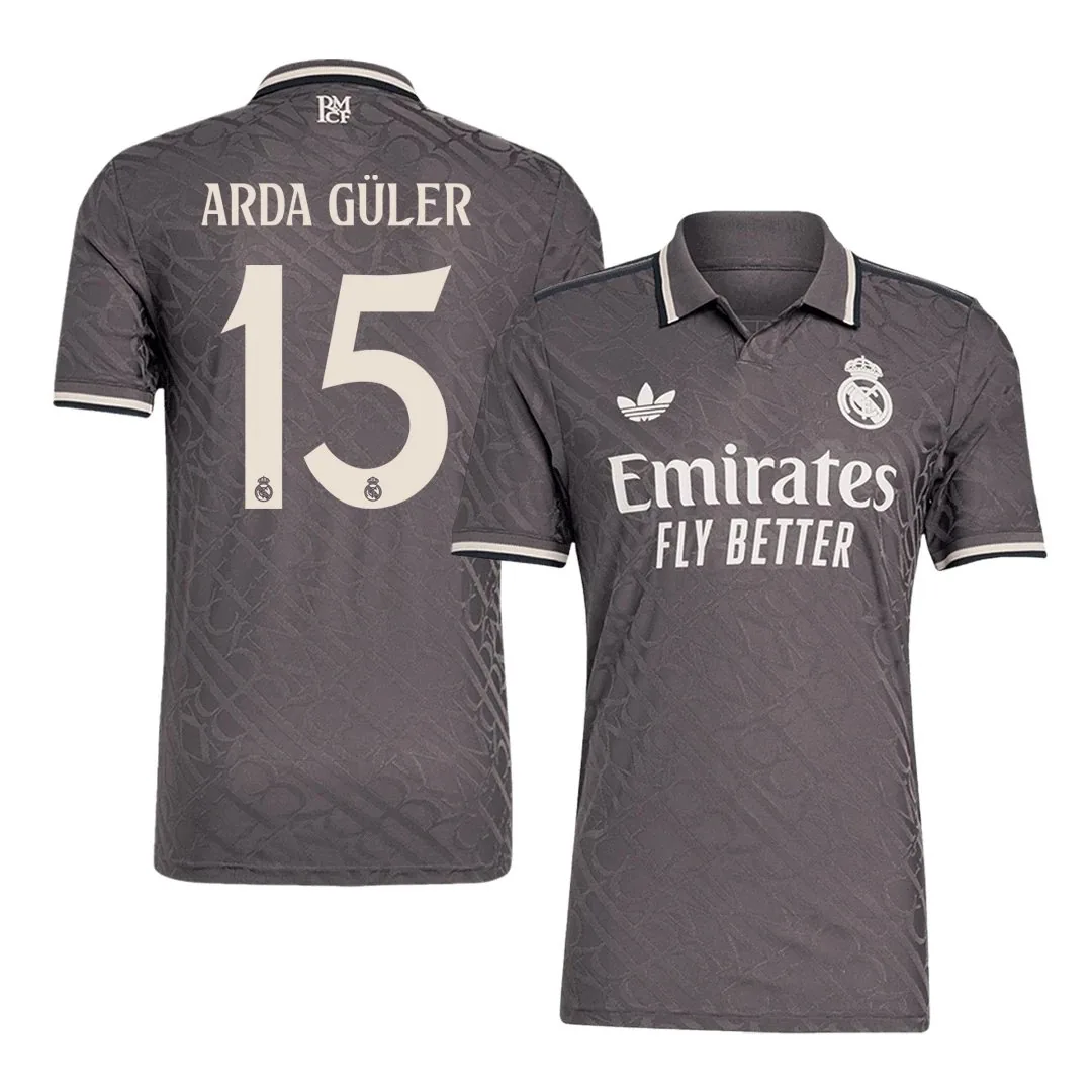 Real Madrid 2024/25 Third Away Jersey – Arda Guler #15 (Player Version)