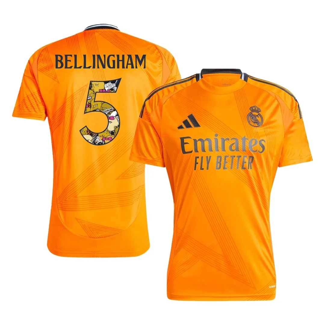 Real Madrid 2024/25 Away Jersey – Bellingham #5