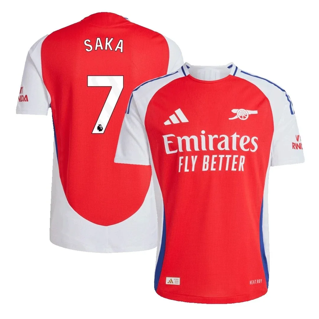 Arsenal 2024/25 Home Jersey – Saka #7 (Player Version)