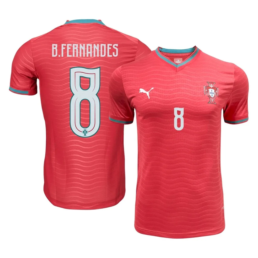 Portugal 2026 Home Jersey – Bruno Fernandes #8 (Player Version)
