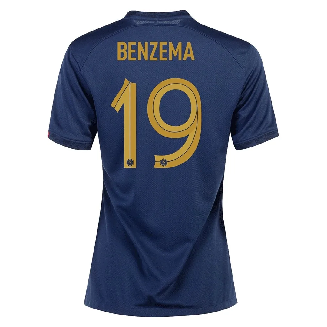 France 2022 Home Jersey – Benzema #19